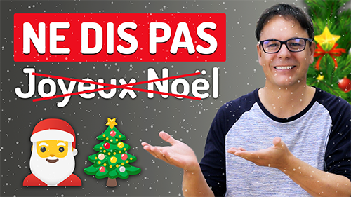 Souhaiter Joyeux Noël - Français avec Pierre